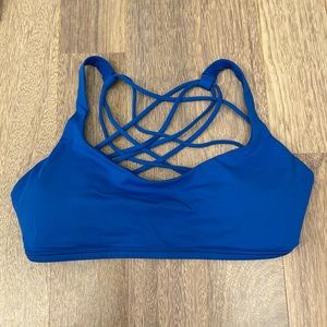 Royal Blue Lululemon Sports Bra Size 6